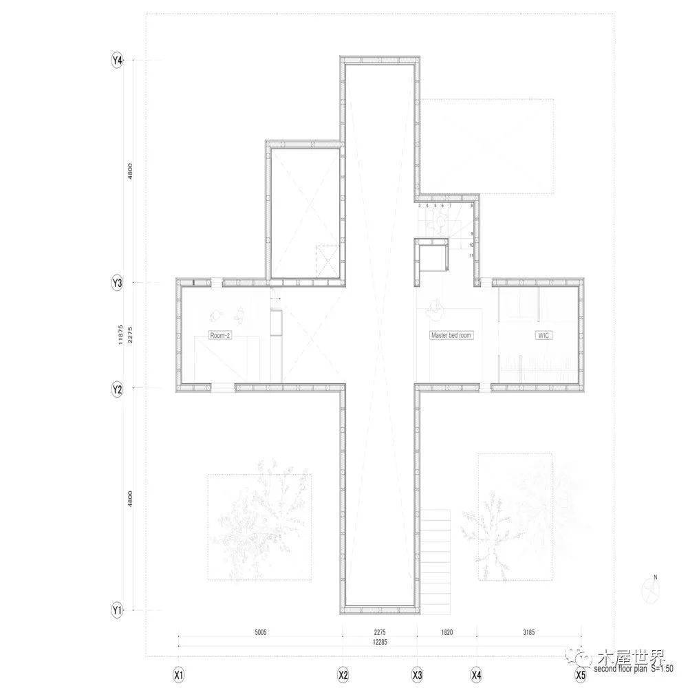 ▼建筑剖面图