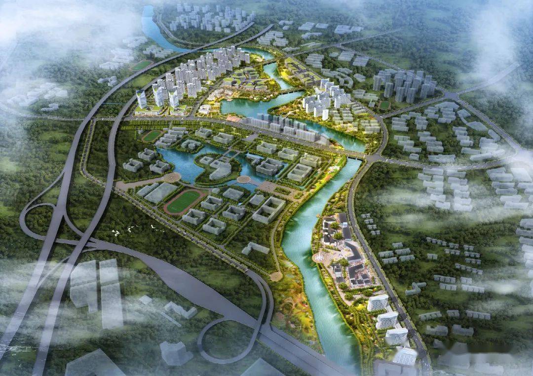 基础设施改造;到2021年底,基本完成征迁工作,大学城总体城市环境品质