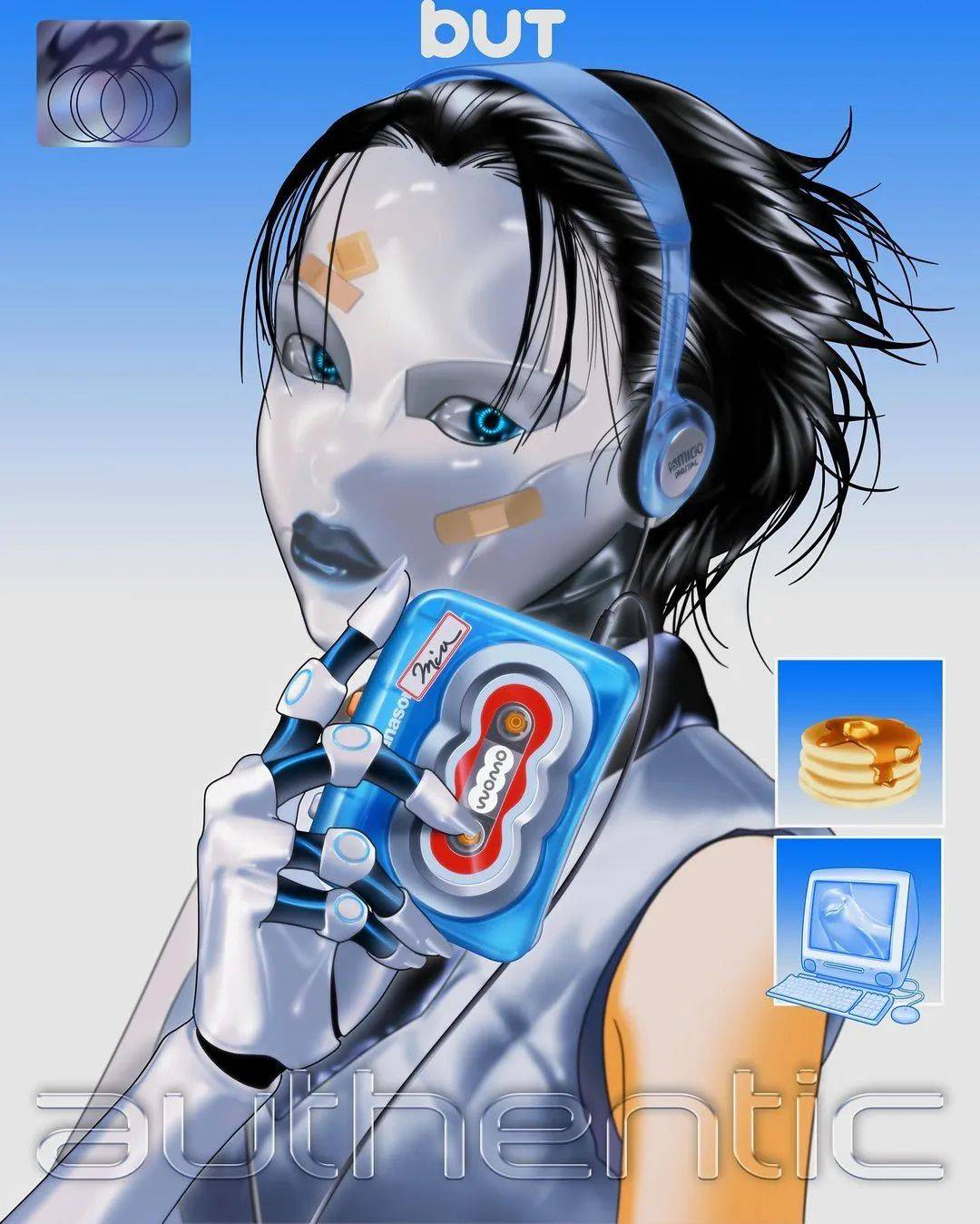 插画|y2k 亚色调