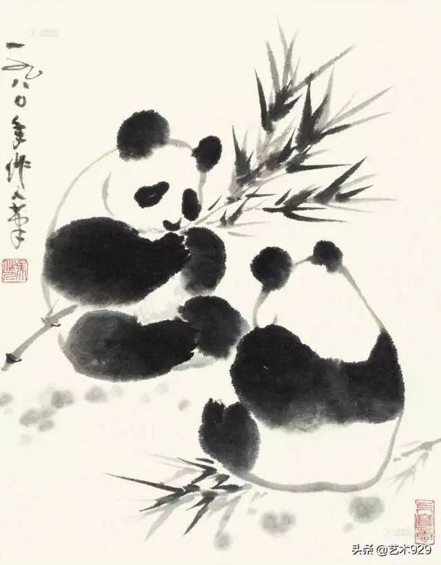 吴作人花鸟画作品赏析