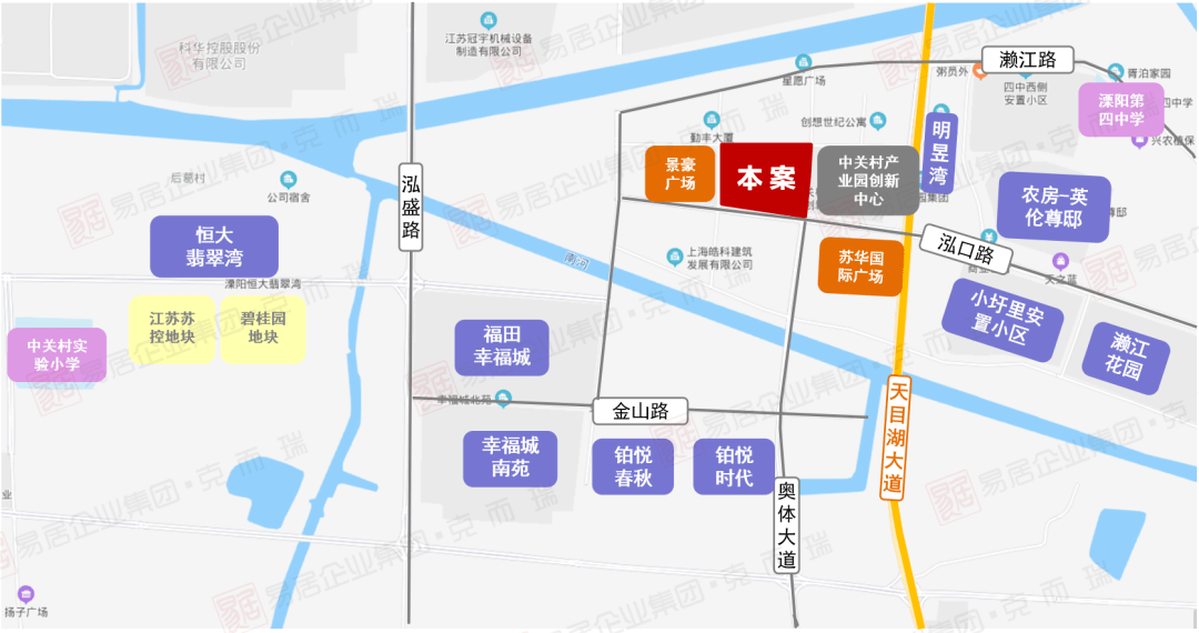 该地块位于溧阳市勤丰路东侧,泓口路北侧,隶属于中关村板块,出让面积