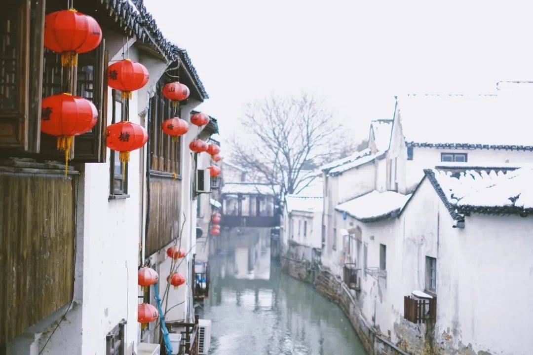 一下雪苏州就成了姑苏