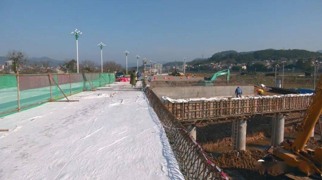 武夷山：疏港大道三期争分夺秒抢工期 力争春节前基本通车 搜狐大视野 搜狐新闻