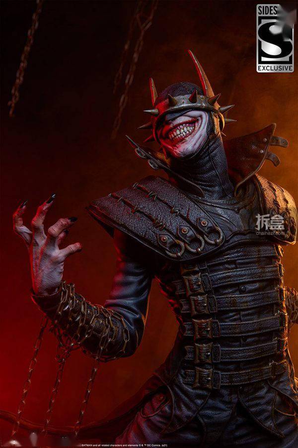 sideshow dc经典反派 batman who laughs 狂笑之蝠 雕像