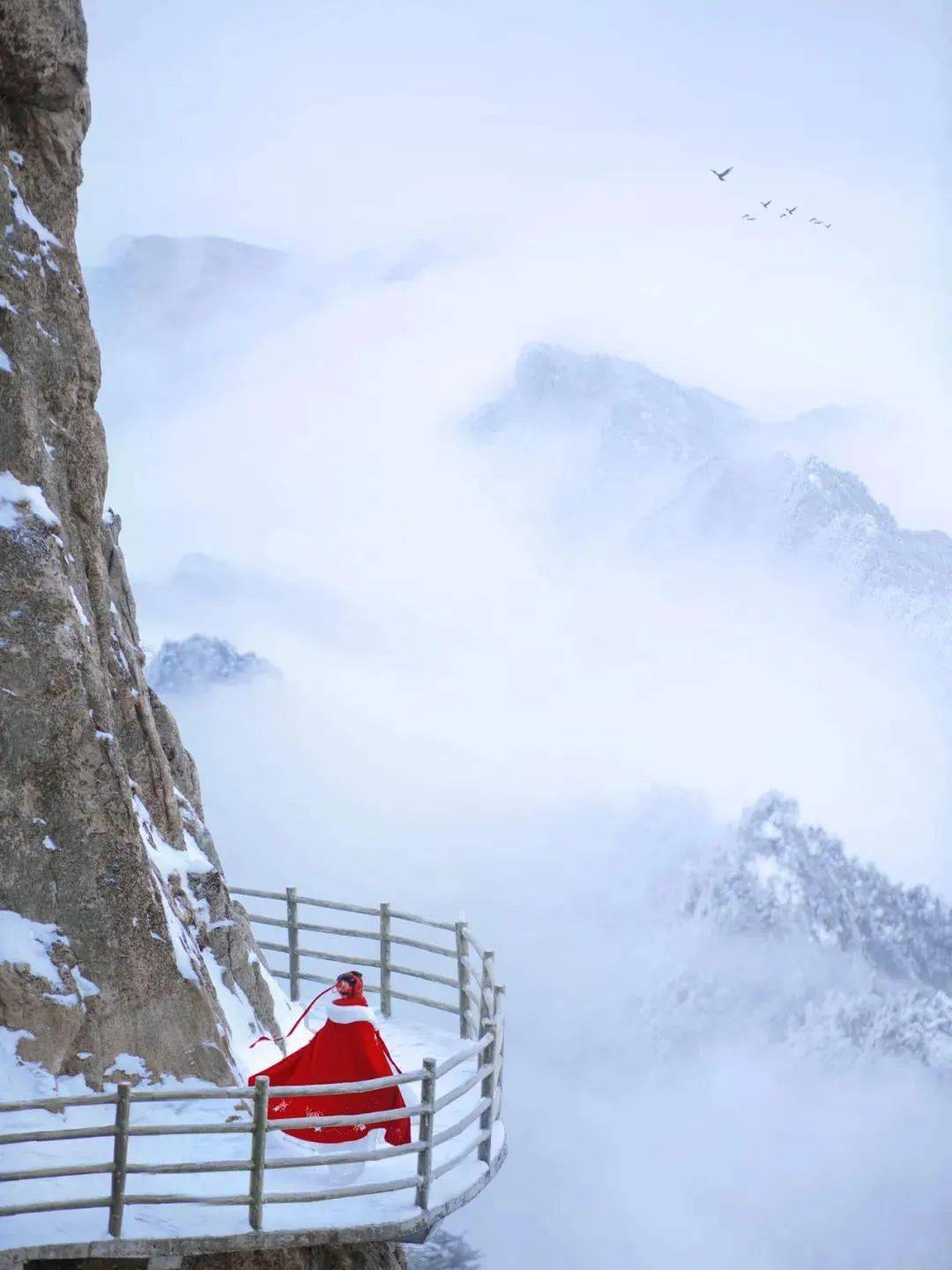 绝美雪山老君山一场雪惊艳了整个华夏仿佛误入了天宫