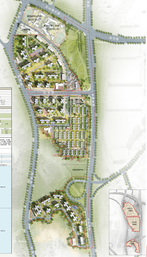 9万方!金科花溪凤鸣地块项目规划亮相