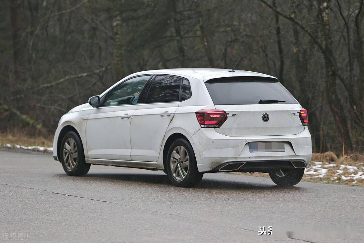 全新2022款大众polo facelifti谍照曝光