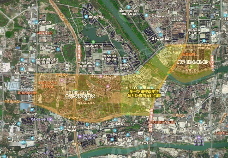 绿岛湖南拓?涉地1100万㎡!2号线沿线!季华桥片区将迎改造