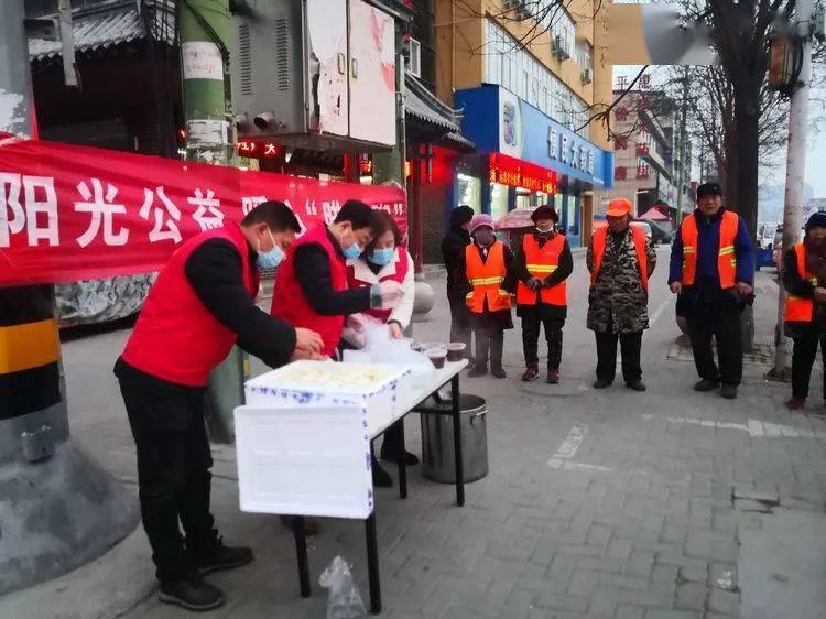 今天早上,他们温暖了鄢陵!