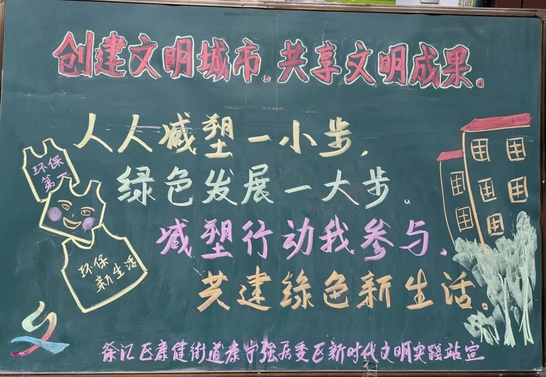 助力绿色发展,充分发挥康健街道在"禁塑""减塑"活动中的宣传引领作用