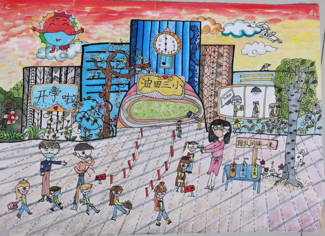 《抗击疫情 从我做起》 濮阳市油田第三小学 吴清钰 指导教师:杨丽云