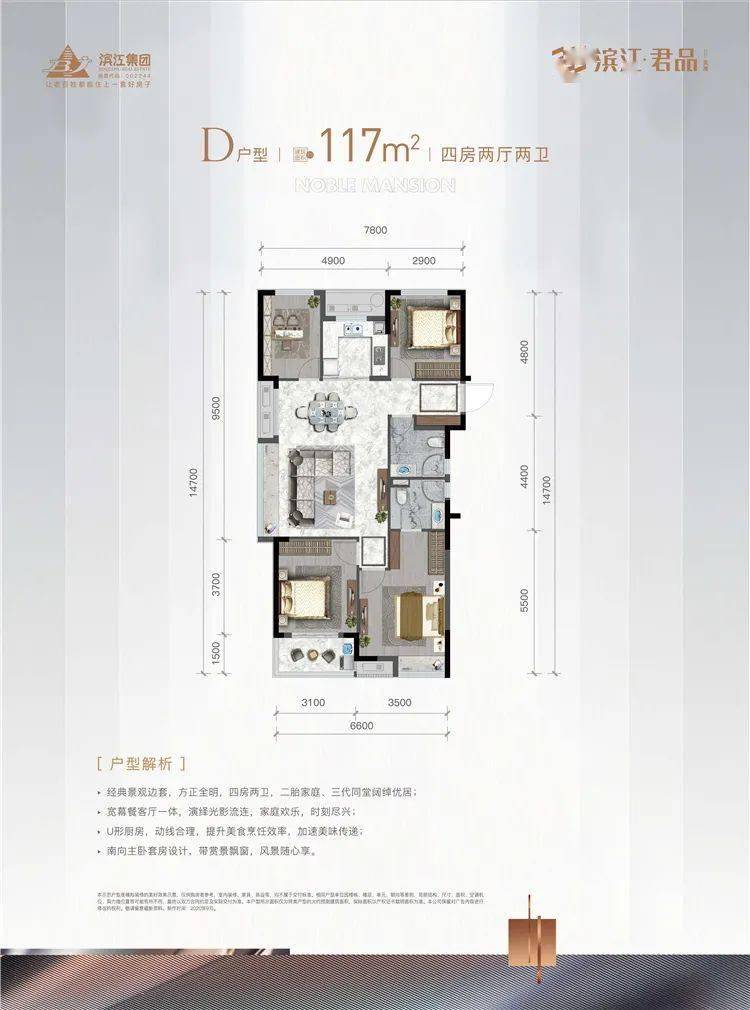 这也是滨江君品首次亮相158㎡大户型刚需的小伙伴不要错过哦74点击