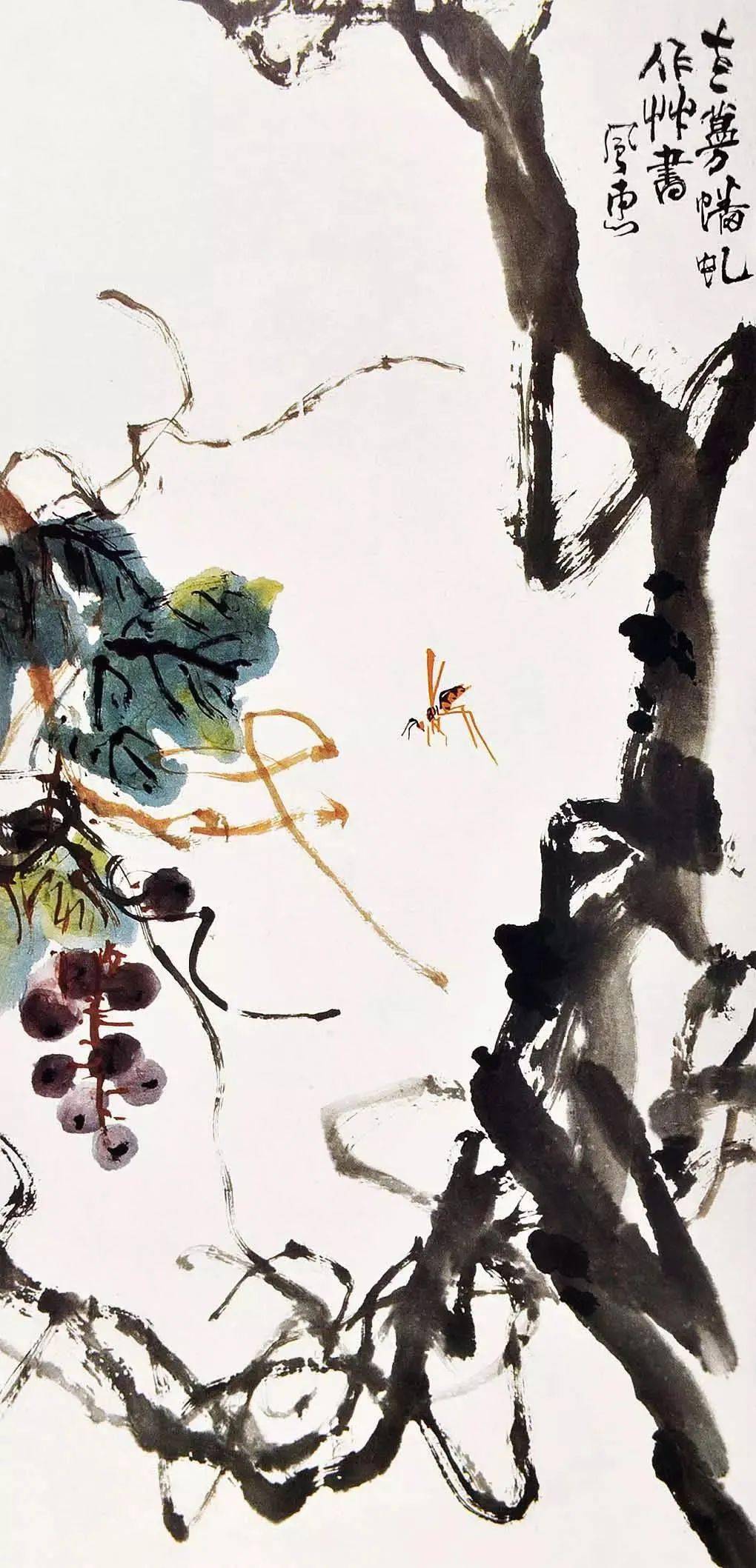 写出来的花鸟,极富韵味!_郭风惠