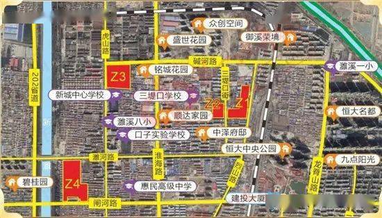 地块路网图 03 片区三【开发区】 该区域为省级濉溪经济开发区,新濉