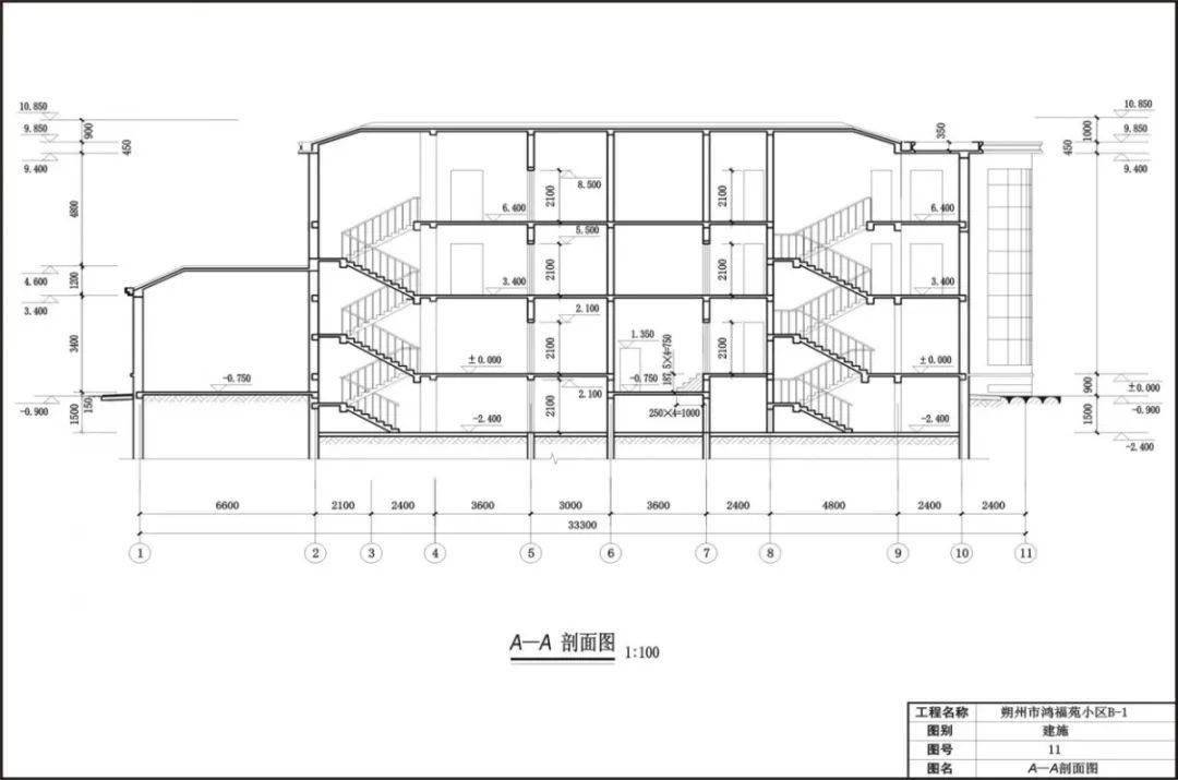 识读建筑剖面图