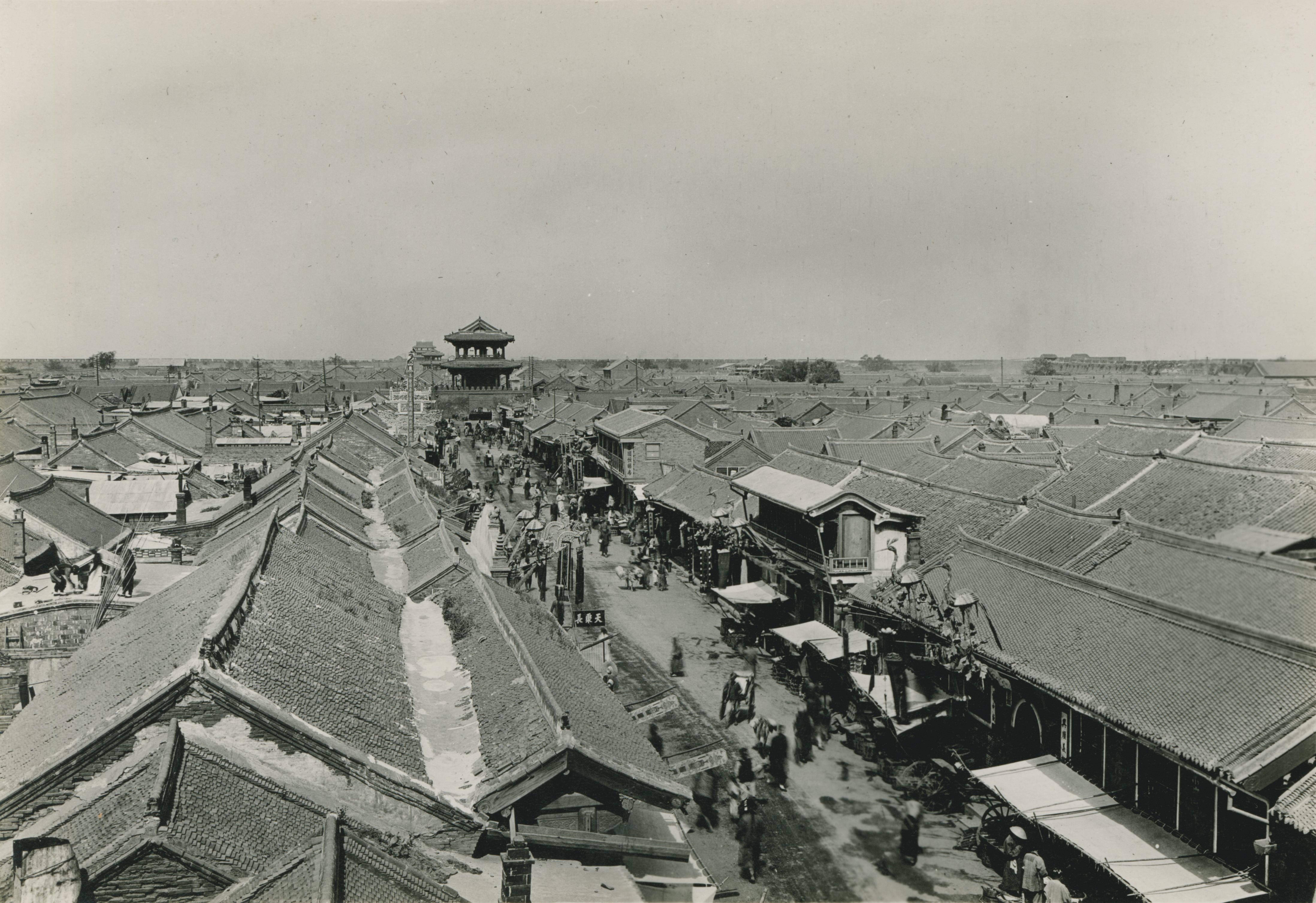 1909年的沈阳老照片,清朝建都时就这样_张柏林