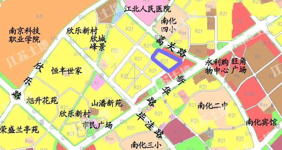 的南京江北新区njjbb030规划单元位于江北新区"高新-大厂组团"北部
