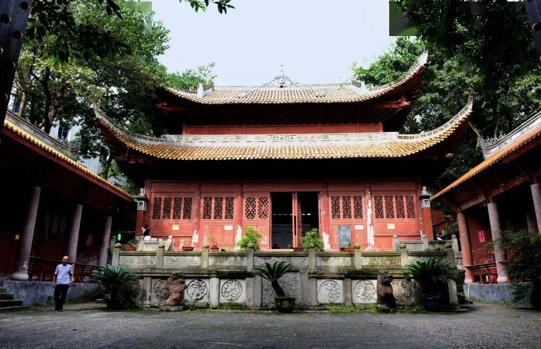 这便是璧山文庙它始建于明成化年间,初建于县城南门内.
