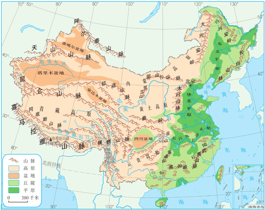 图说中国的那些地理分界线