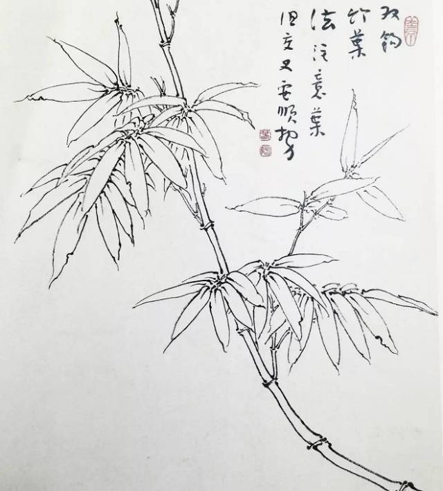 名师教你画写意竹子,讲的太精彩了!