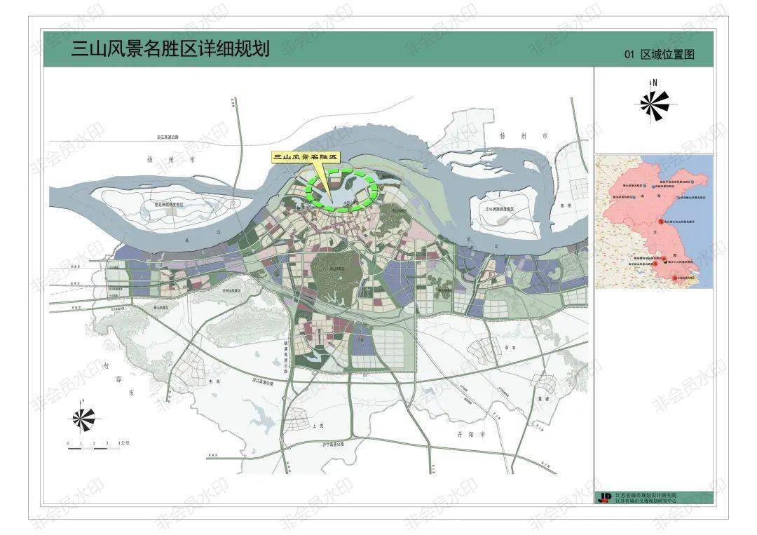 圌山成省级景区了五峰山也镇江市域风景名胜区名录及规划范围公示
