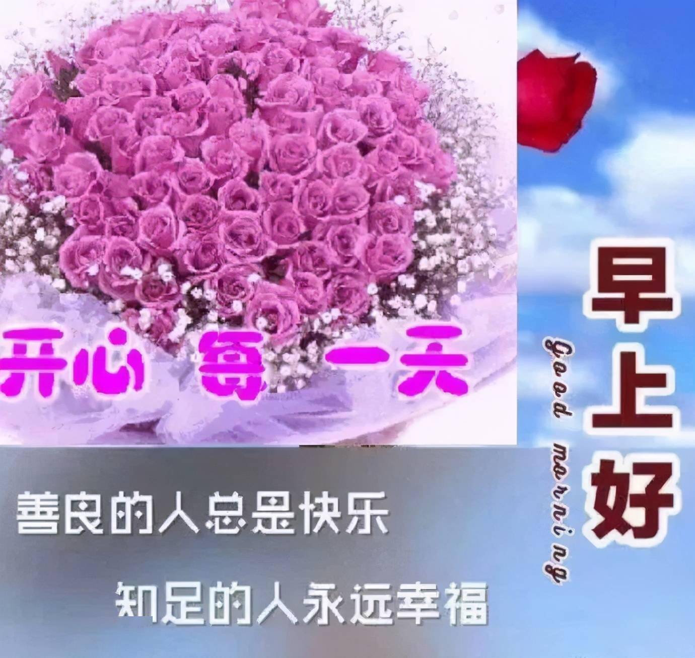 友谊是快乐的源泉,一份友情足可感动心灵,早安