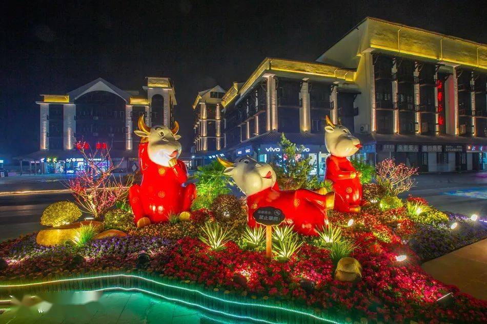 这个春节,一定要来义乌佛堂古镇璀璨夜景打卡!