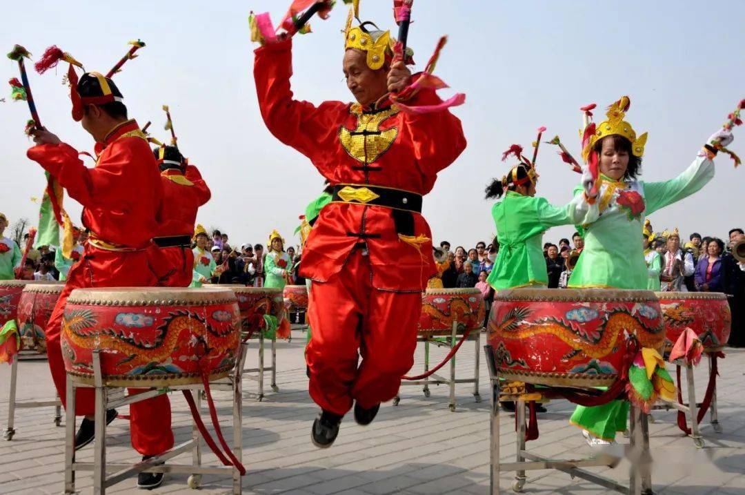 我在咸阳过大年丨非遗过大年——乾县蛟龙转鼓