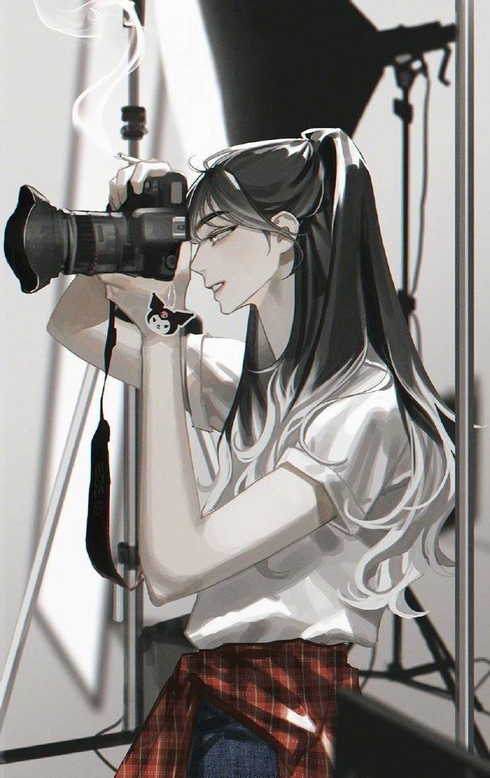 画师笔下的小姐姐,超级a,画风也太好看了叭_dkfhd