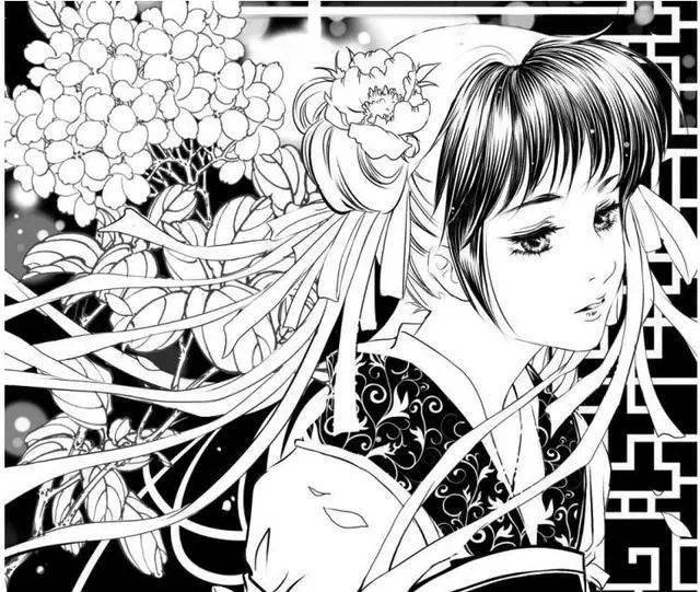 手绘教程手把手教你画人物铅笔稿古风美女画法