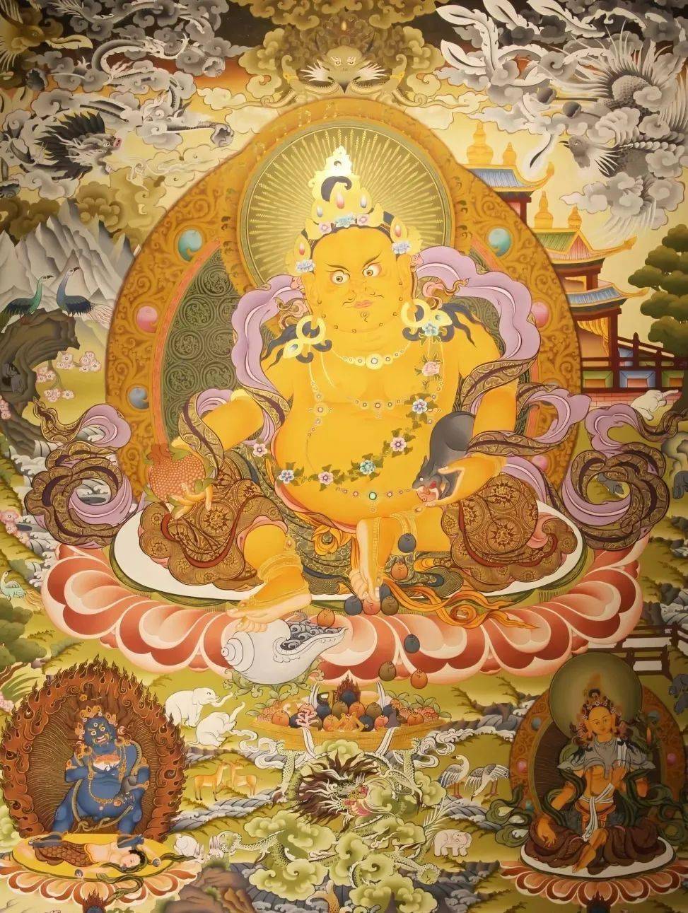 嗡臧巴拉 杂连杂耶 梭哈 诵黄财神心咒108遍以上 sdsdzrb  返回搜