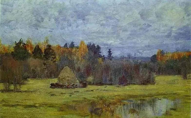 请欣赏一百多幅大师列维坦风景油画作品