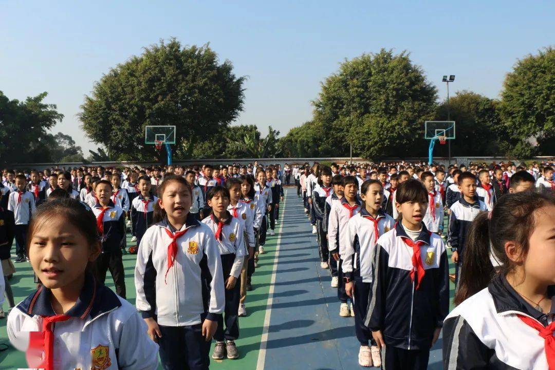 新学期,新气象——东莞市常平新朗小学开学第一天