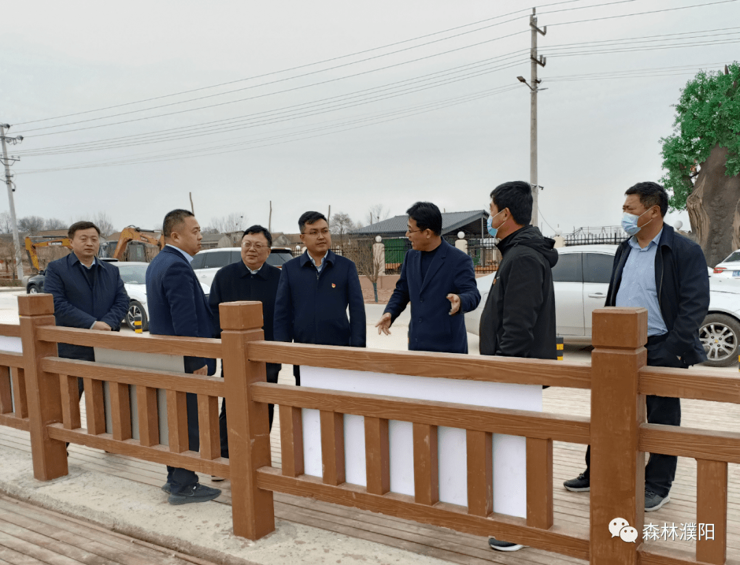 【县区动态】清丰县副县长周笃铭实地调研督导造林绿化工作