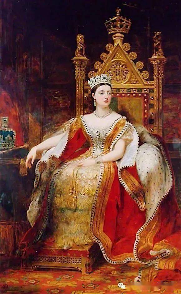 经典油画英国维多利亚女王御用肖像画家笔下的妻子犹如润玉雕琢般柔美