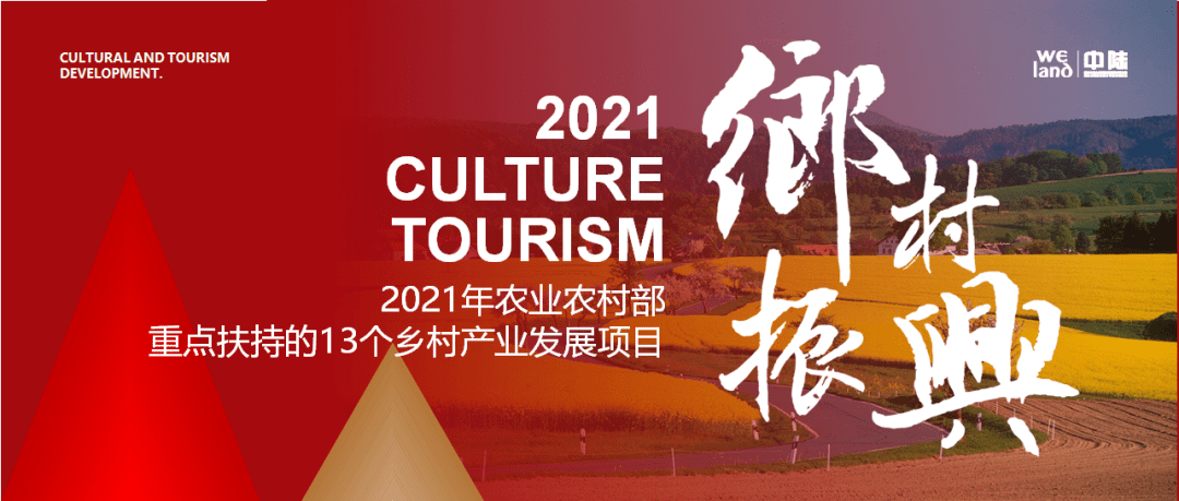 2021年农业农村部重点扶持的13个乡村产业发展项目