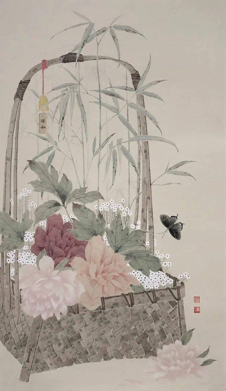 郭伟花鸟画作品赏析