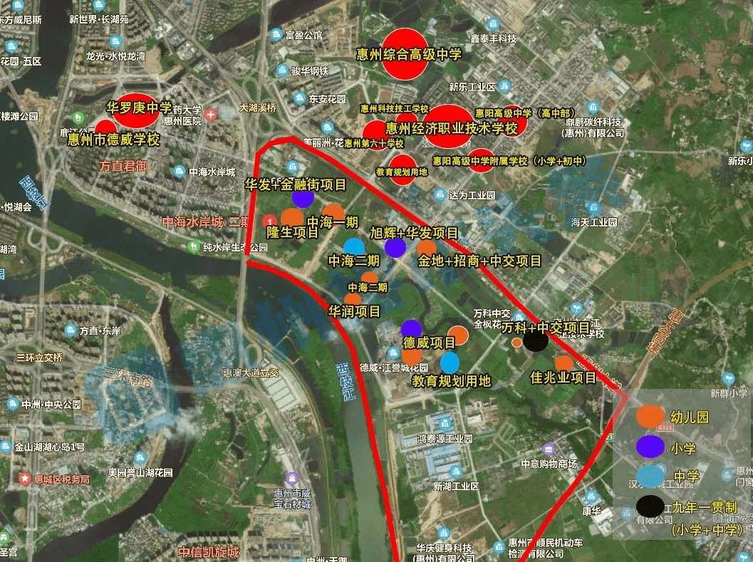 新建16所学校!惠州金山新城教育配套大爆发