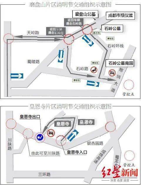 交通组织示意图