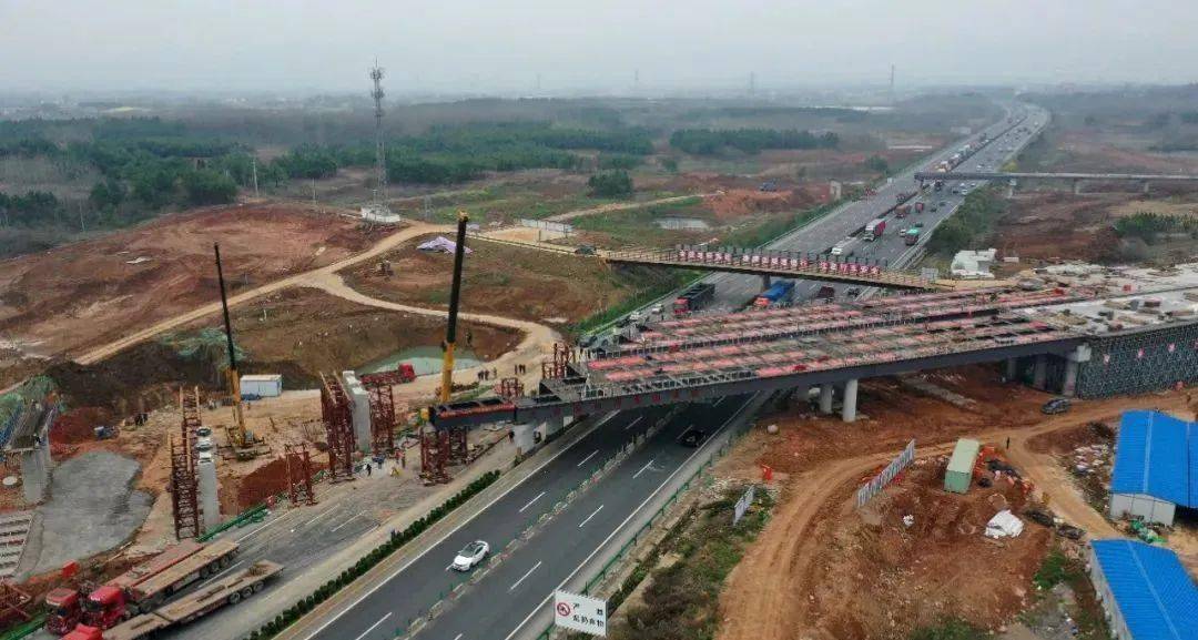 鏖战正酣!明巢高速公路夏阁枢纽建设开始提速