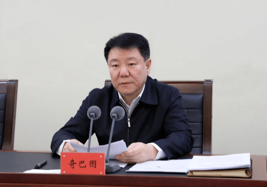 盟委副书记,盟长奇巴图出席会议并讲话,盟委副书记,政法委书记马焕龙