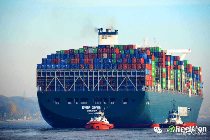 突发:巨型集装箱船搁浅苏伊士运河