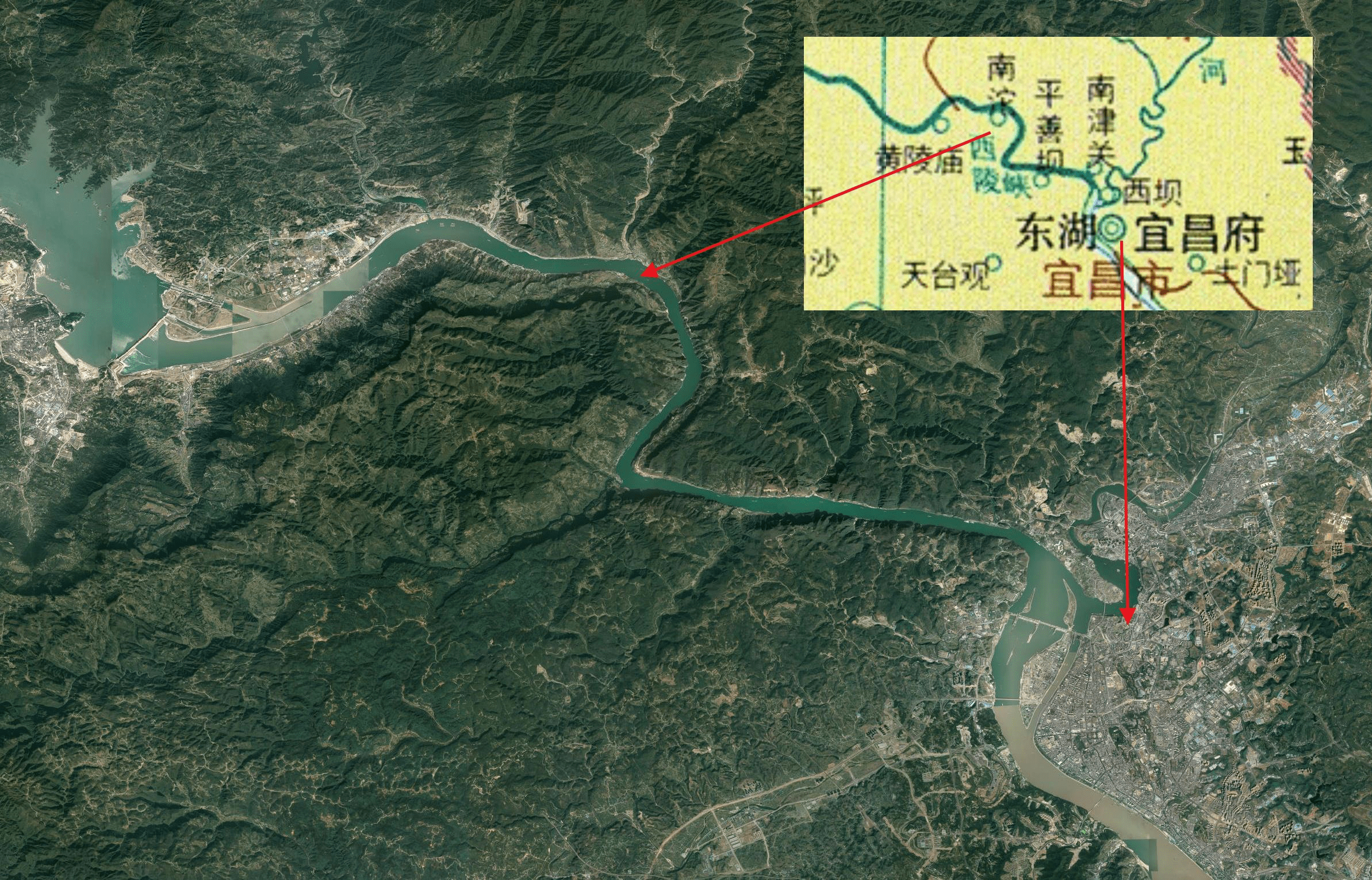 (1)初入峡江二,西陵峡风光3月12日,考察团进入宜昌城,会见了当地的