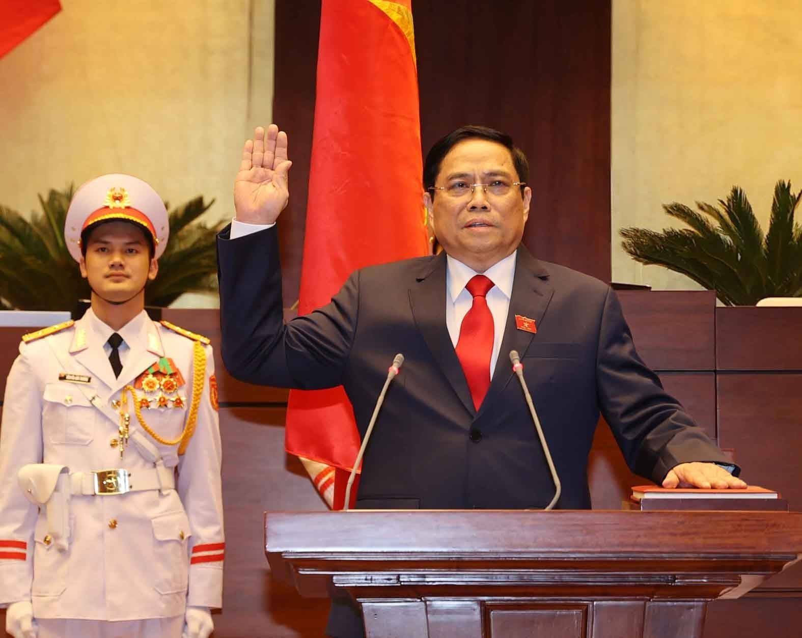 越南国会选举范明政为政府总理
