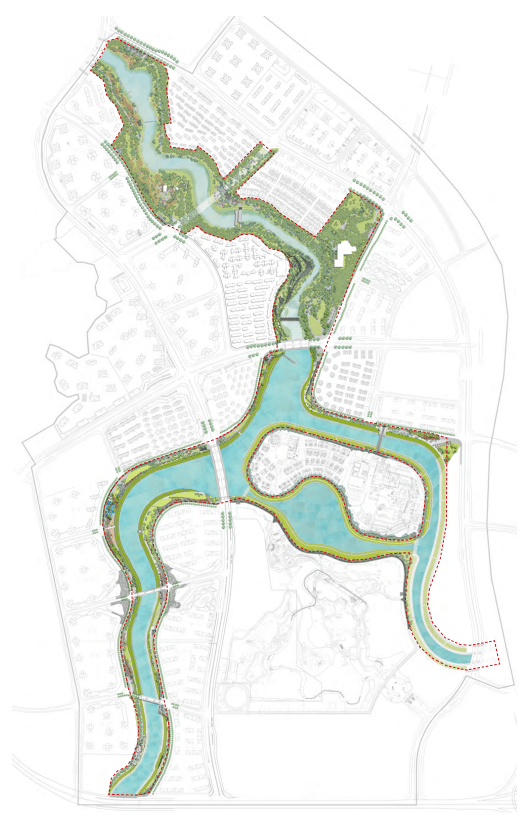 飞瀑古迹桃林,河畅水清鱼跃……沙坪坝首个滨河公园9月底前投用