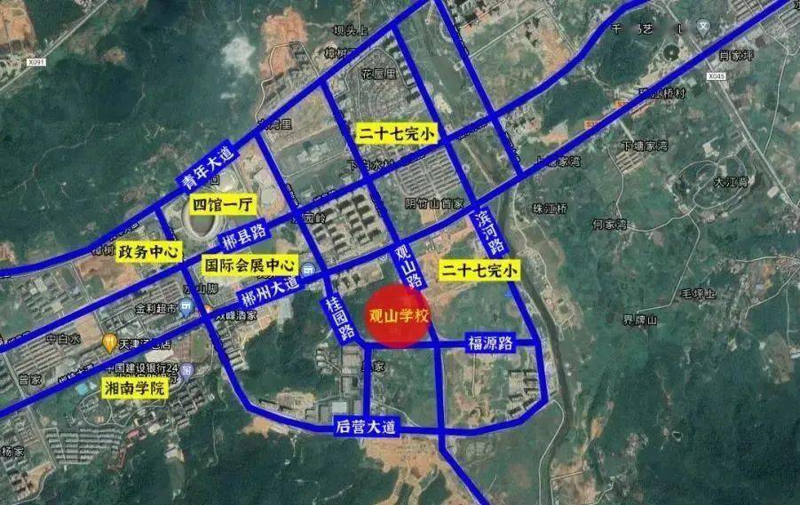 郴州基建郴州市将新建多所学校包括在建规划学校