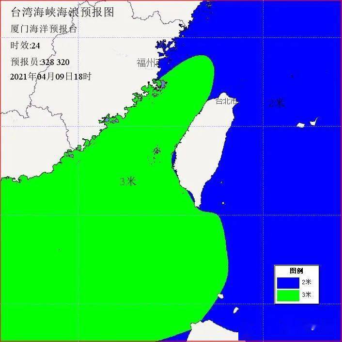 明日海洋环境预报_台湾海峡