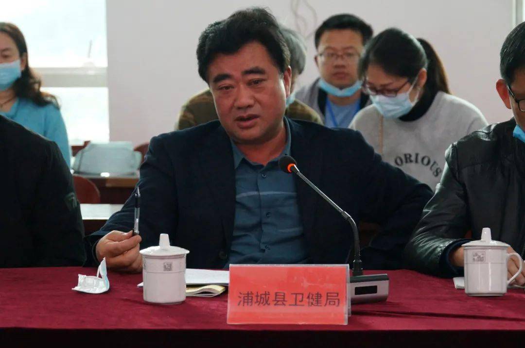再学习再调研再落实南平市卫健委副主任余丽一行到浦城调研南平山区