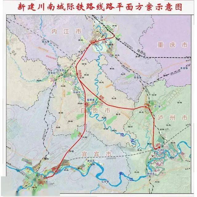 针对目前正在建设,年内通车的川南城际铁路内自泸段,则称为"  绵泸