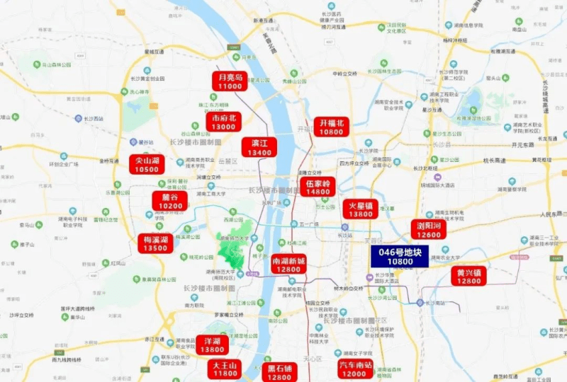 本周末长沙楼市预计4项目开盘 主城区双地铁限价10800元/㎡河景大盘